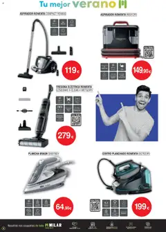 Milar folleto │ válido desde el 01.07.2025 | Página: 8 | Productos: Cable, Bolsa, Plancha, Aspirador