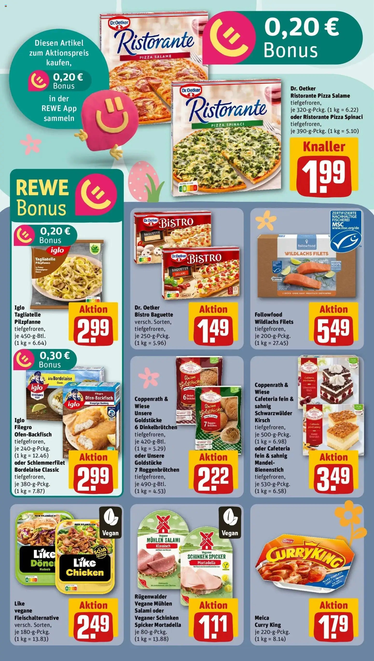 Rewe Prospekt Lübbenau	 – gültig ab 15.03.2026 | Seite: 16 | Produkte: Ristorante, Meica, Pasta, Pizza