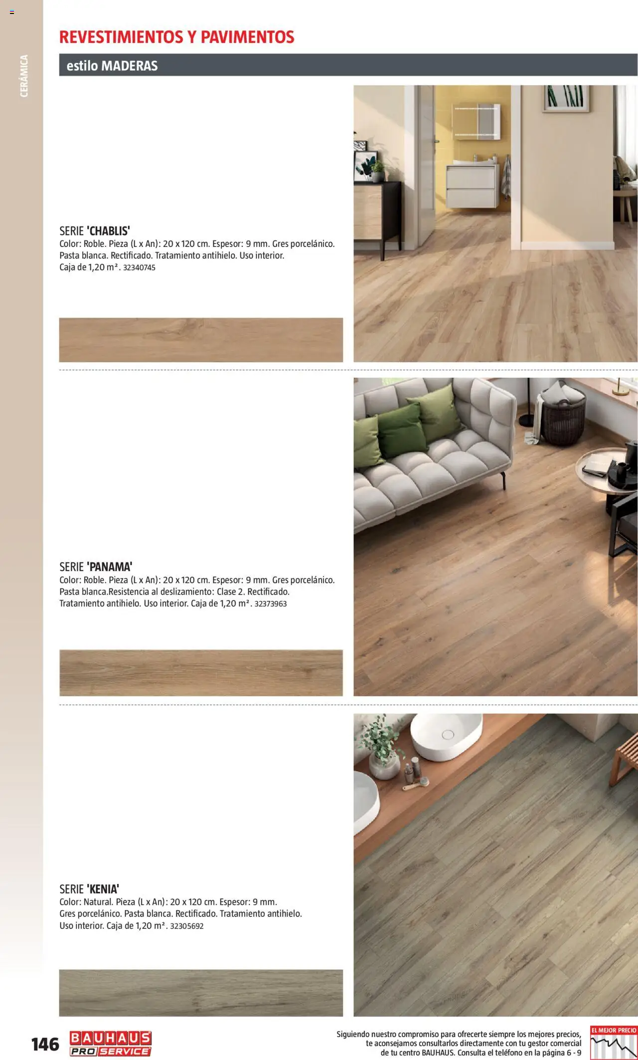 Bauhaus - ProService  │ válido desde el 24.02.2025 | Página: 146 | Productos: Pasta, Té, Teléfono, Caja