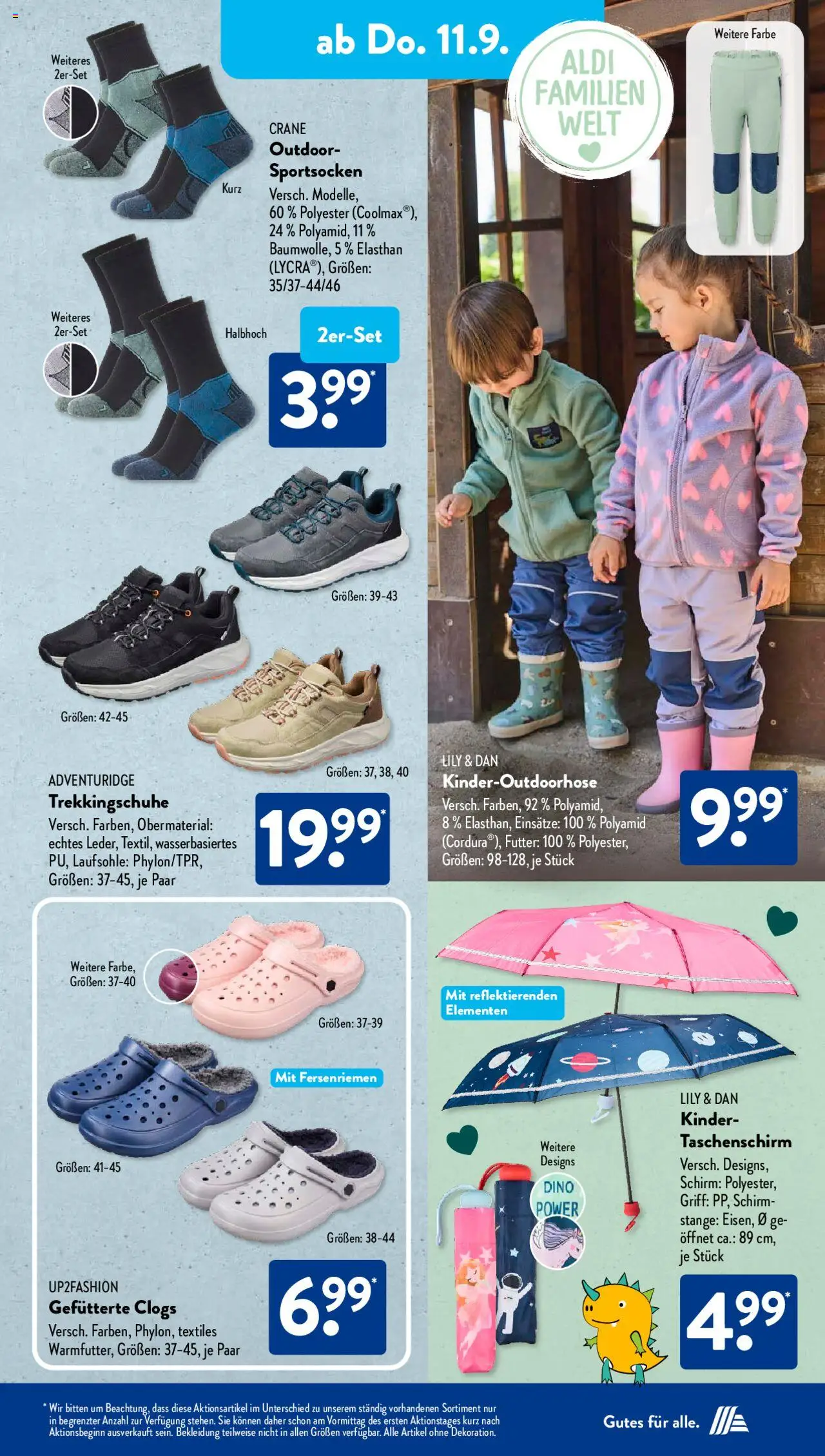 Aldi Süd Prospekt 	 - gültig ab dem 08.09.2025 | Seite: 12 | Produkte: Up2fashion, Bekleidung