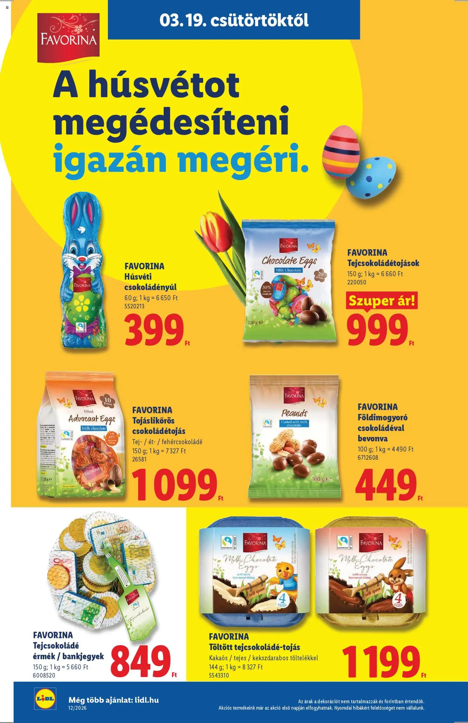 Lidl Akciós Újság 2026.03.19.-tól/töl - fantasztikus ajánlatokat! 🛍️ | Magyarország