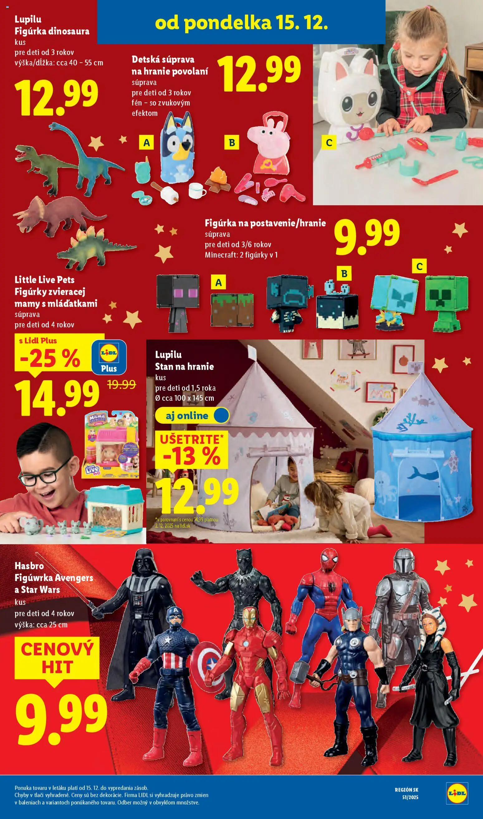 Nové Lidl akcie – leták je platný od 18.12.2025 | Strana: 95 | Produkty: Fén, Stan