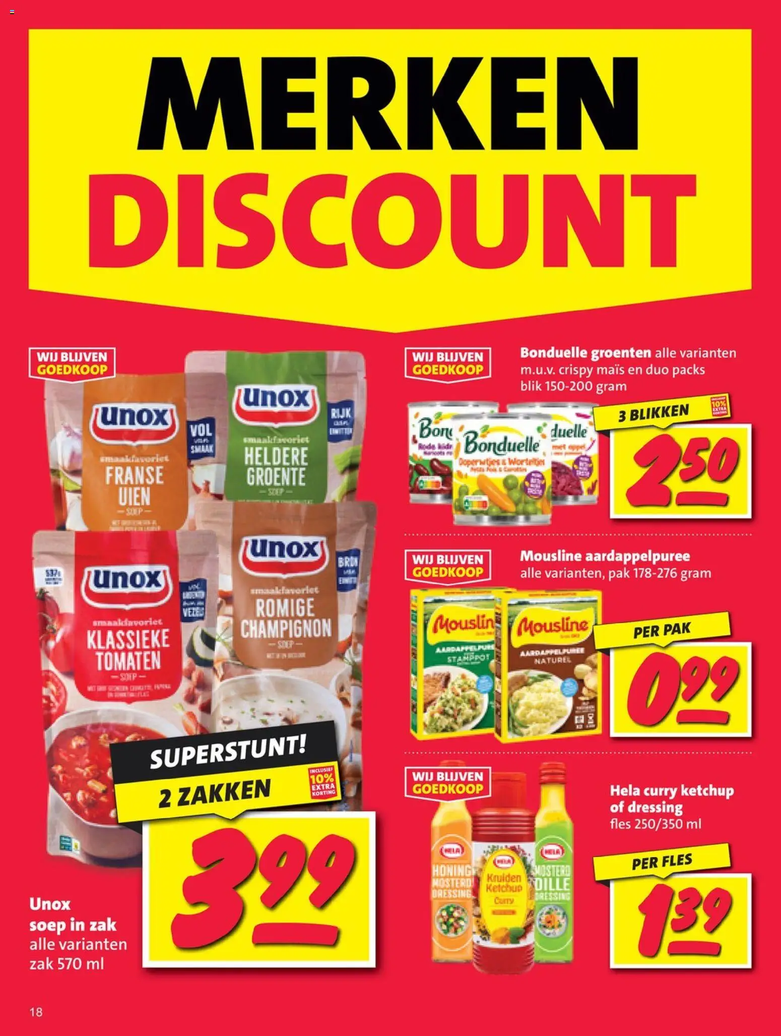 {H1} | Pagina: 18 | Producten: Ketchup, Fles, Zak, Maïs