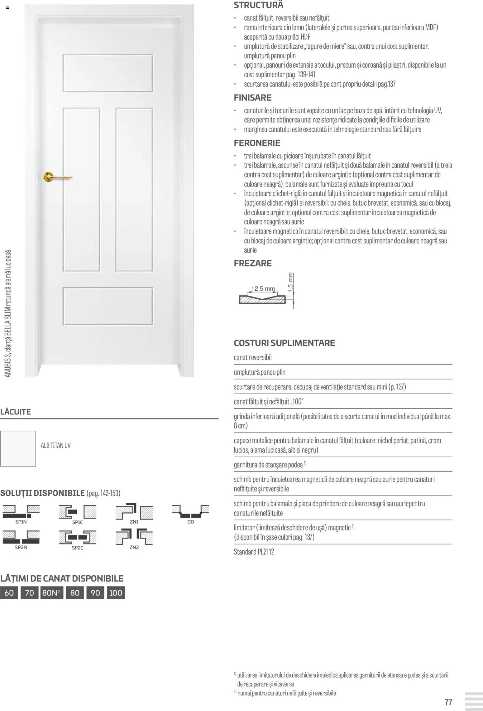 Noul catalog Proges – valabil de la 23.08.2024 | Pagină: 77 | Produse: Ușă