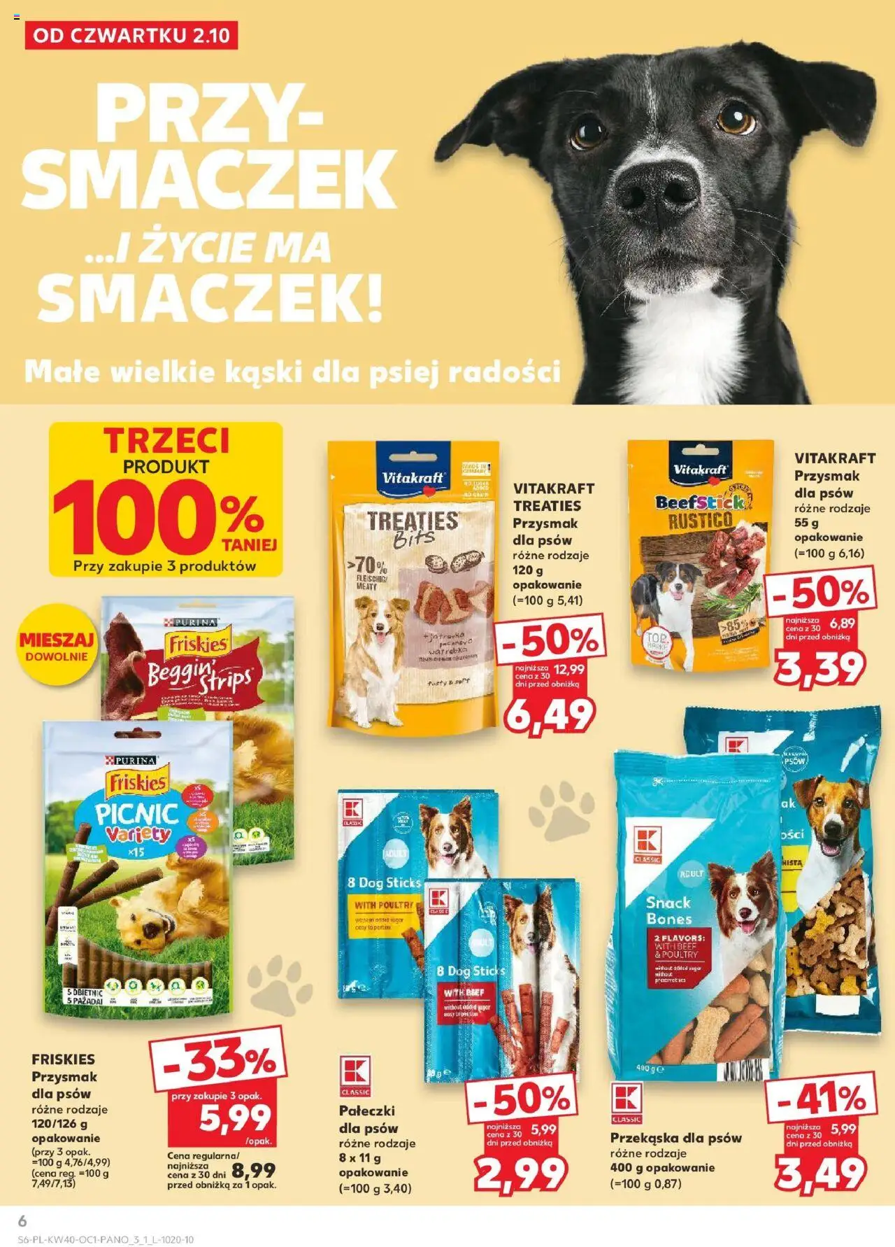Kaufland gazetka - Zwierzęta od 02.10.2025 | Strona: 6