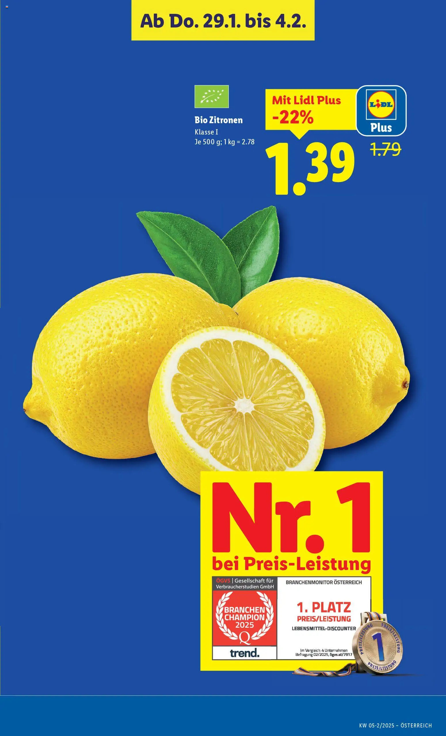 Lidl Flugblatt - Oberpullendorf, Güssing, Oberwart gültig ab 29.01.2026 | Seite: 5