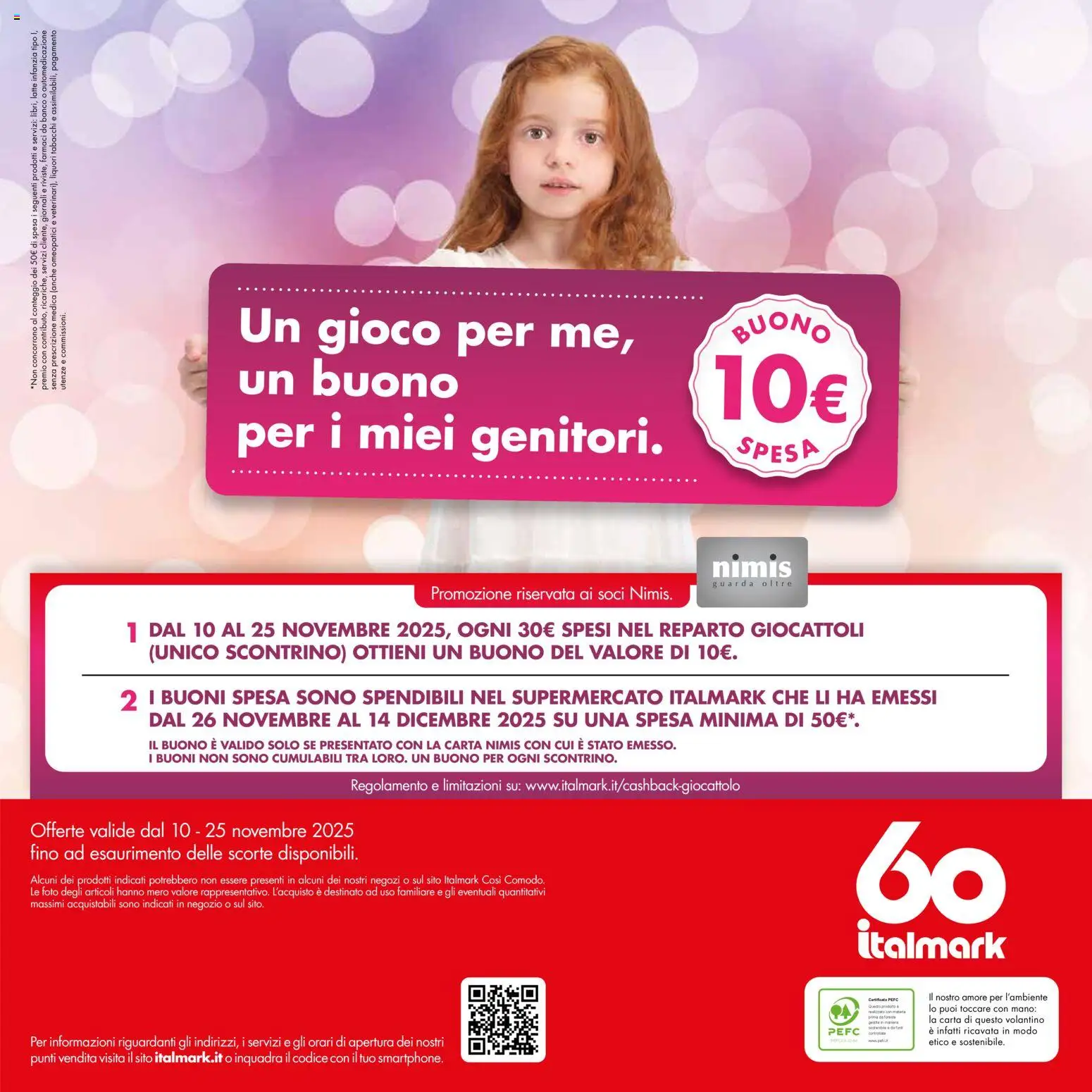 Volantino Italmark del 10.11.2025 | Pagina: 40 | Prodotti: Latte, Gioco