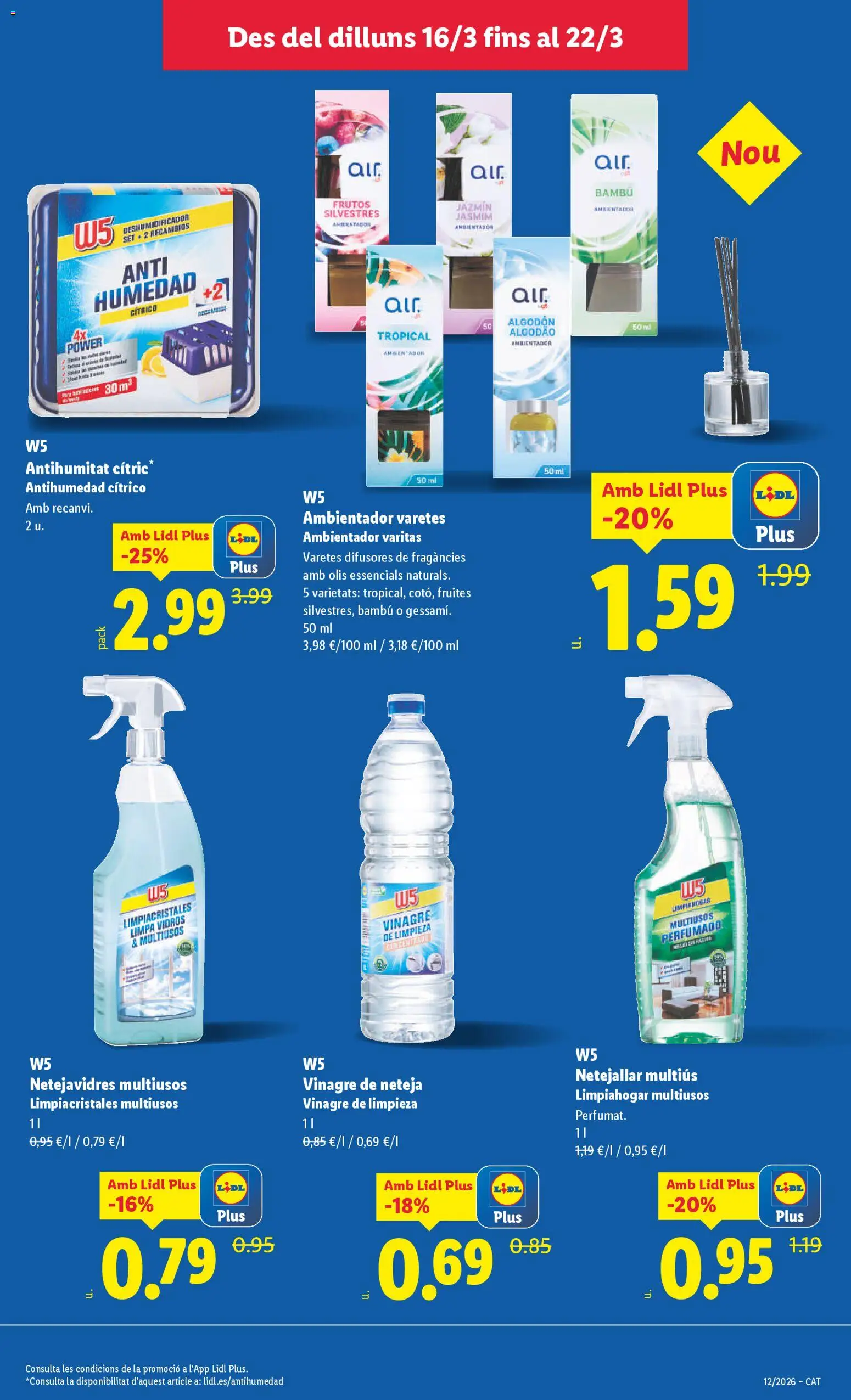 Lidl folleto │ válido desde el 16.03.2026 | Página: 25 | Productos: Limpiacristales, Δεξαμενή