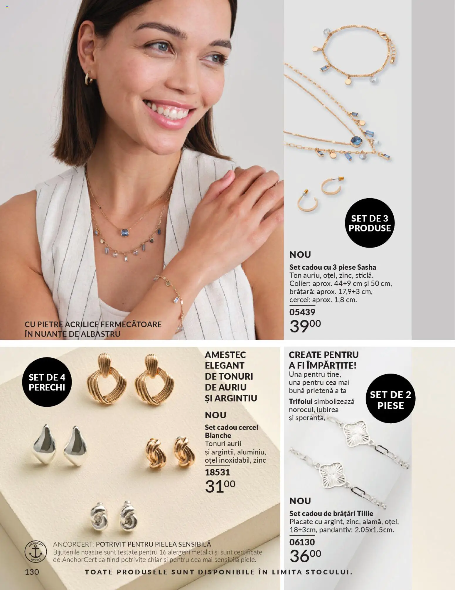 Noul catalog Avon – valabil de la 01.04.2026 | Pagină: 132 | Produse: Cercei, Colier, Brățară