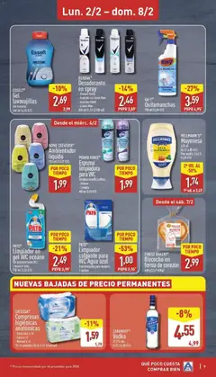 Vista previa REXONAⓇ Desodorante en spray, - Shower fresh, • Invisible ice fresh Men, • Invisible B&W, • Cobalt Men, 200 ml válido desde el 02.02.2026 | Página: 9 | Productos: Desodorante, Quitamanchas, Bizcocho, Lavavajillas
