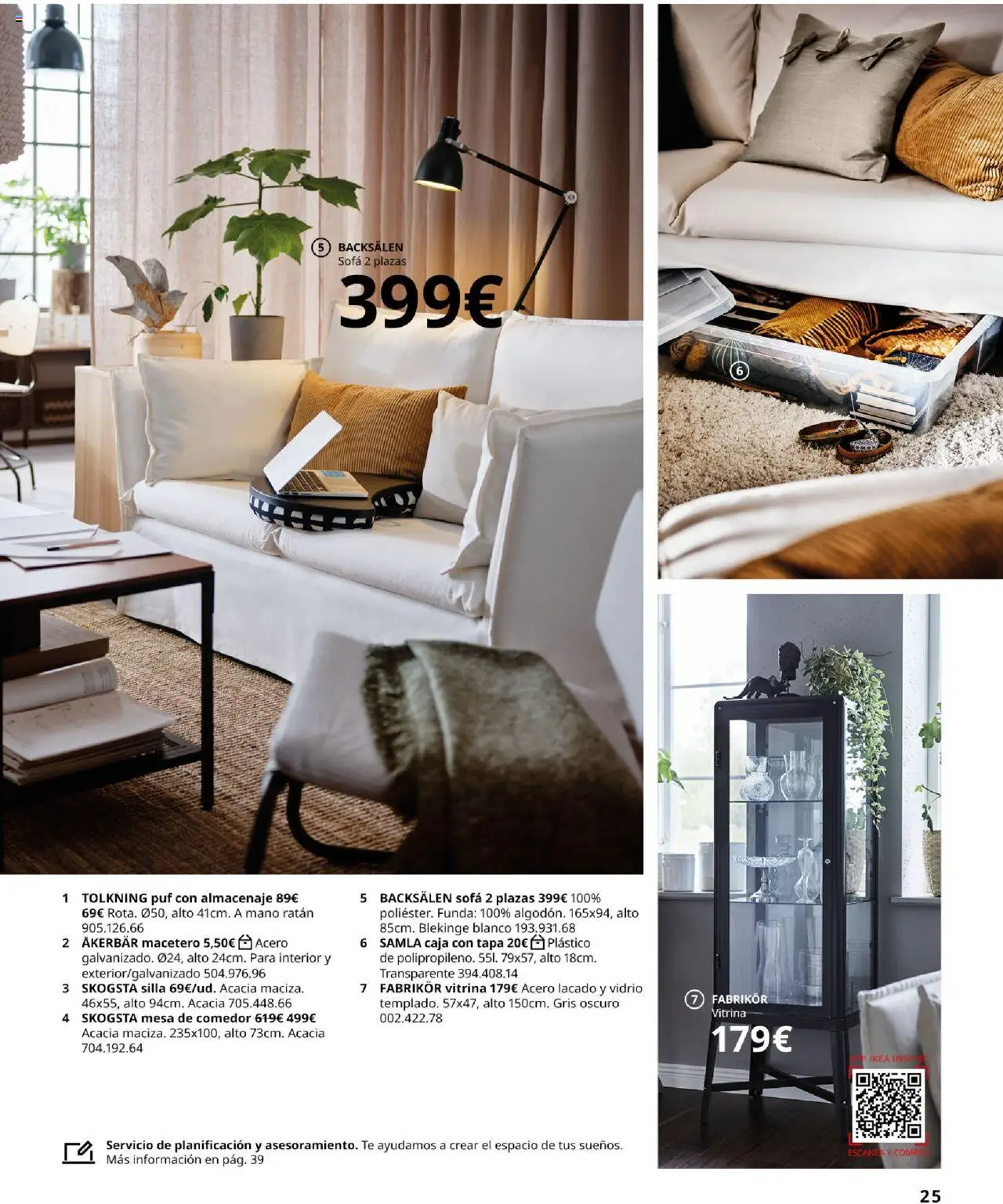 Catálogo IKEA para tu negocio │ válido desde el 04.02.2025 | Página: 25 | Productos: Té, Funda, Sofá, Caja