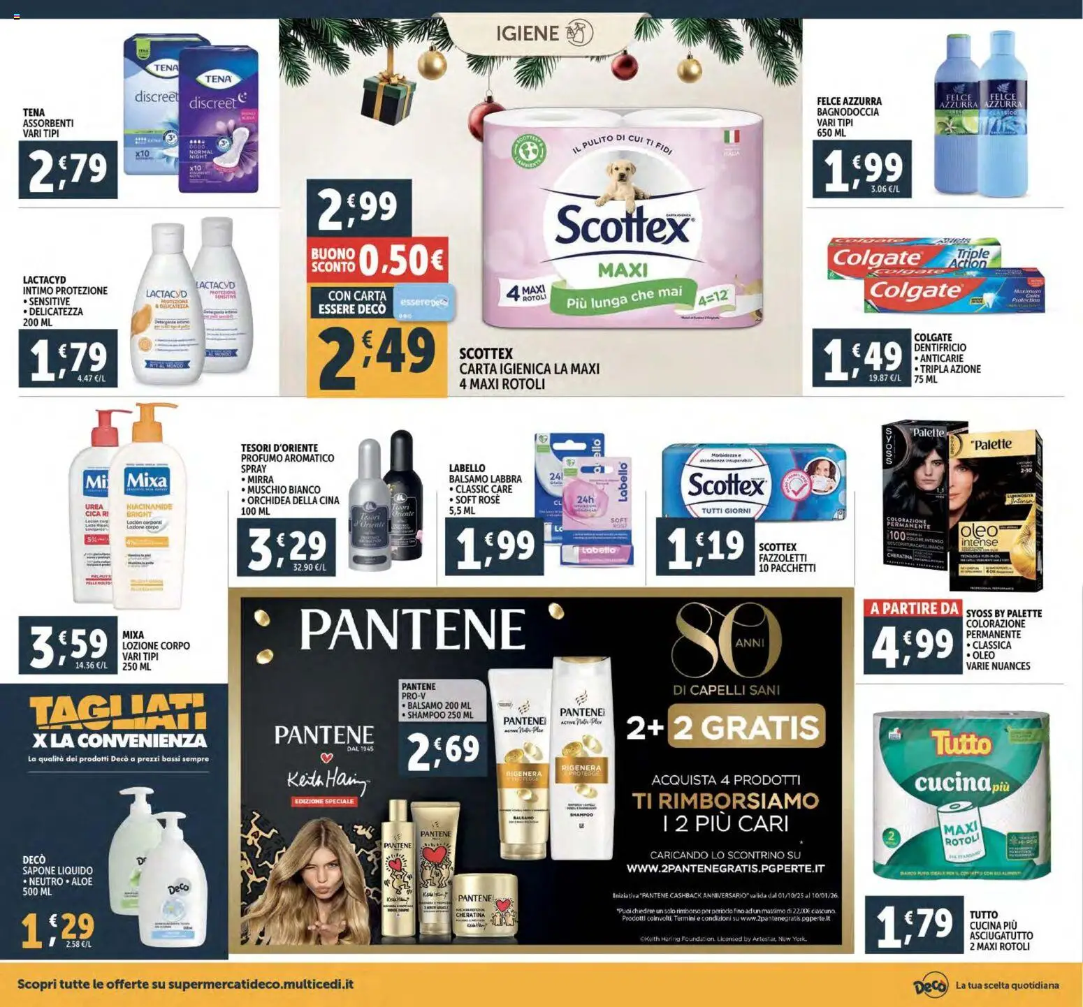 Volantino Decò del 02.12.2025 | Pagina: 26 | Prodotti: Sapone, Intimo, Asciugatutto, Orchidea