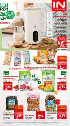 Interspar Bewusst Geniessen - Österreich  ab 15.01.2026 gültig | Seite: 3 | Produkte: Erdbeeren, Nüsse, Mango