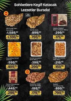 26.03.2026 tarihinden itibaren geçerli olan Migros kataloğu önizlemesi | Sayfa: 14 | Ürünler: Badem, Yer fıstığı, Hurma, Ceviz