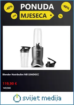 Katalog Svijet medija - Pregled kataloga iz trgovine Svijet medija, vrijedi od 04.02.2026 | Stranica: 2 | Proizvodi: Blender