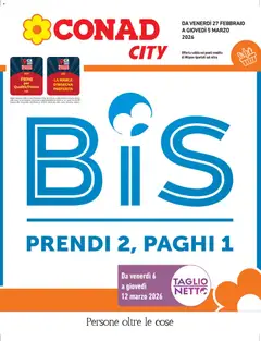 Anteprima del volantino Conad City Lombardia catalogo valido a partire dal 27.02.2026
