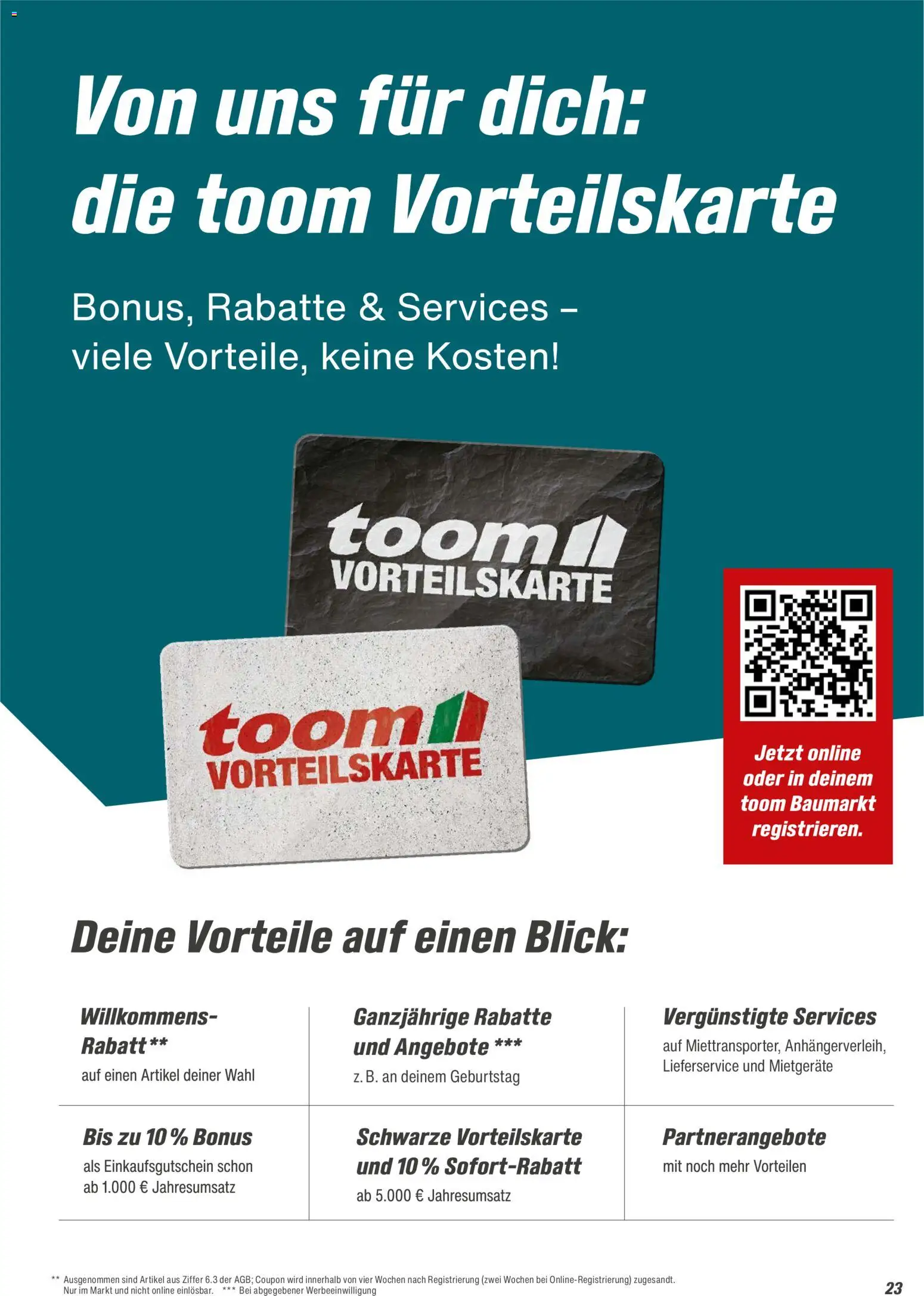 Toom Baumarkt  Wohnen & Haushalt 2026 – gültig ab 01.01.2026 | Seite: 23