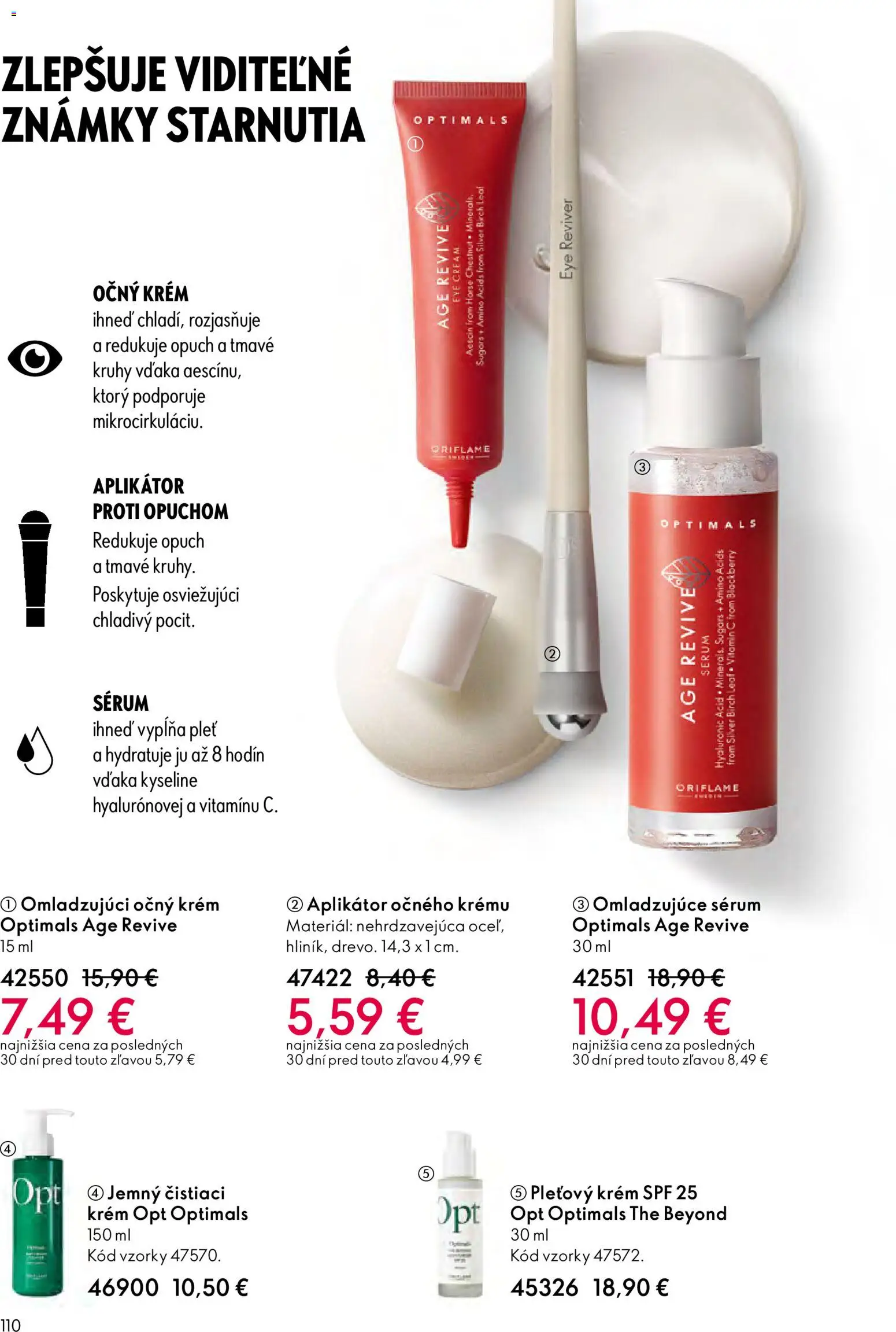 Nové Oriflame akcie – leták je platný od 12.11.2025 | Strana: 110 | Produkty: Krém