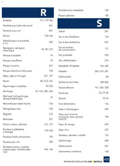 METRO - Prévisualisation de METRO - CHR Équipement valide à partir de 01.01.2025 | Page: 473