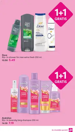 Da - Folder - Voorbeeld van een folder van Da, geldig van 23.02.2026 | Pagina: 3 | Producten: Gel, Shampoo, Conditioner, Crème