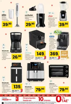 Vista previa Eroski - Conekta válido desde el 18.12.2025 | Página: 6 | Productos: Horno, Cafetera, Freidora, Κούβα