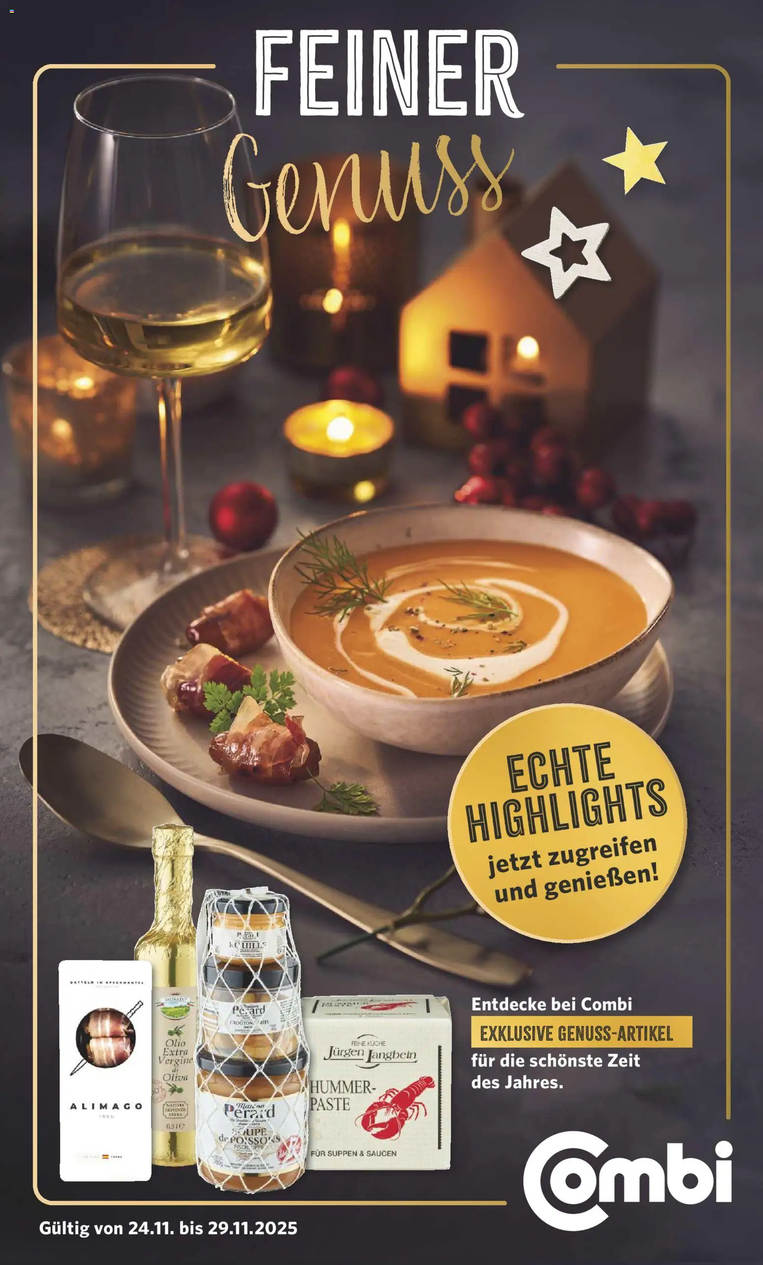 Combi - Feiner Genuss – gültig ab 24.11.2025 | Seite: 1 | Produkte: Küche