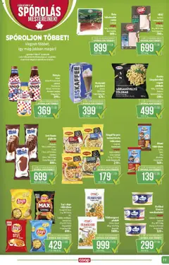 COOP akciós ujság - amely érvényes a következő dátumtól: 14.08.2025 | Oldal: 11