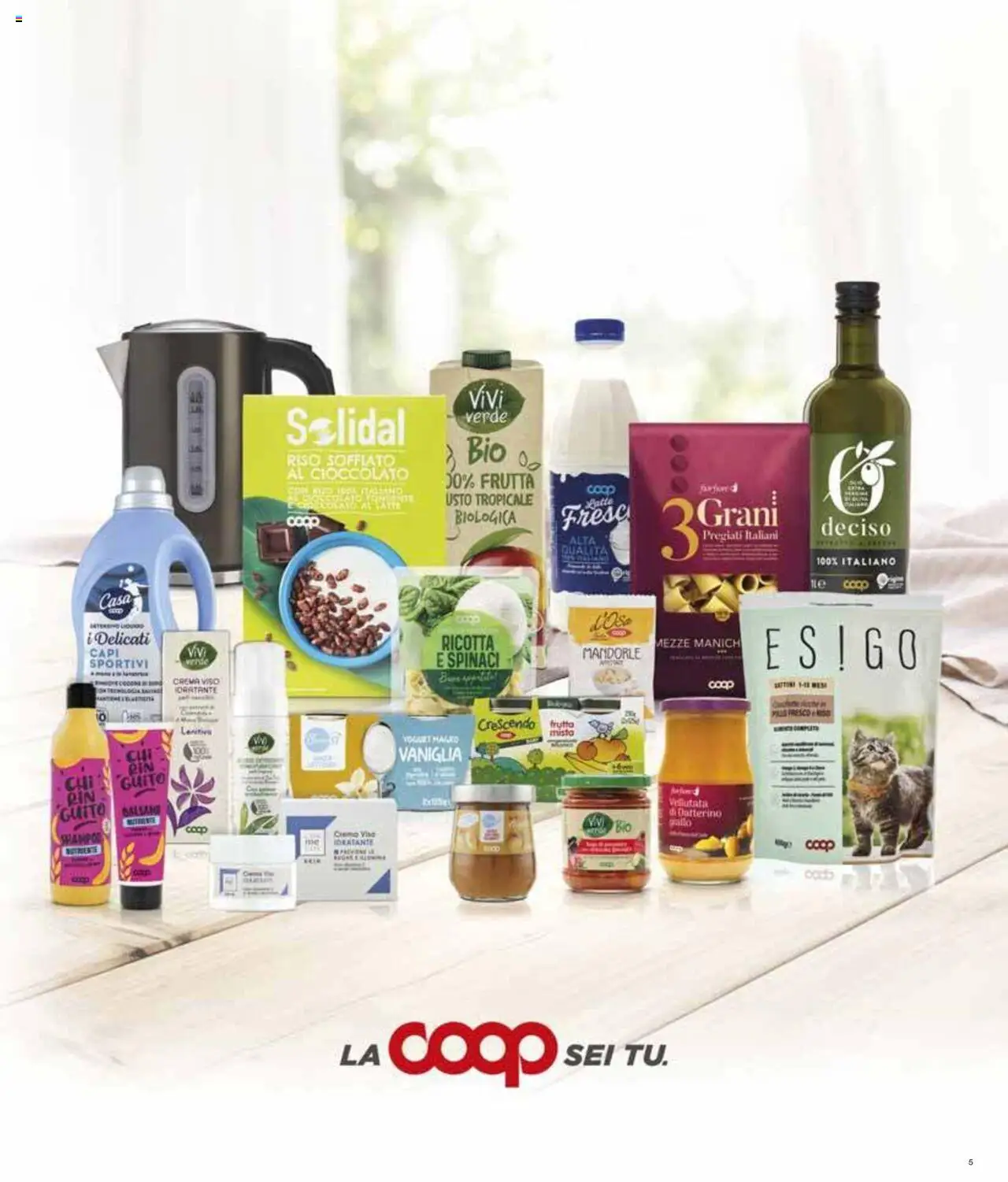Volantino COOP del 28.08.2025 | Pagina: 5 | Prodotti: Riso, Frutta, Spinaci, Ricotta