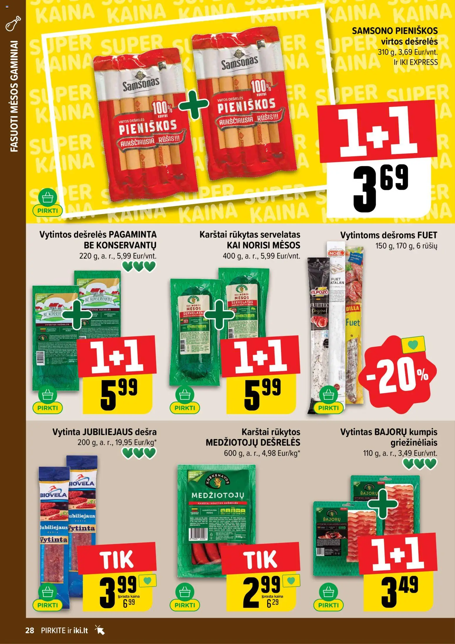 IKI akcijos nuo 09.02.2026 | Puslapis: 28