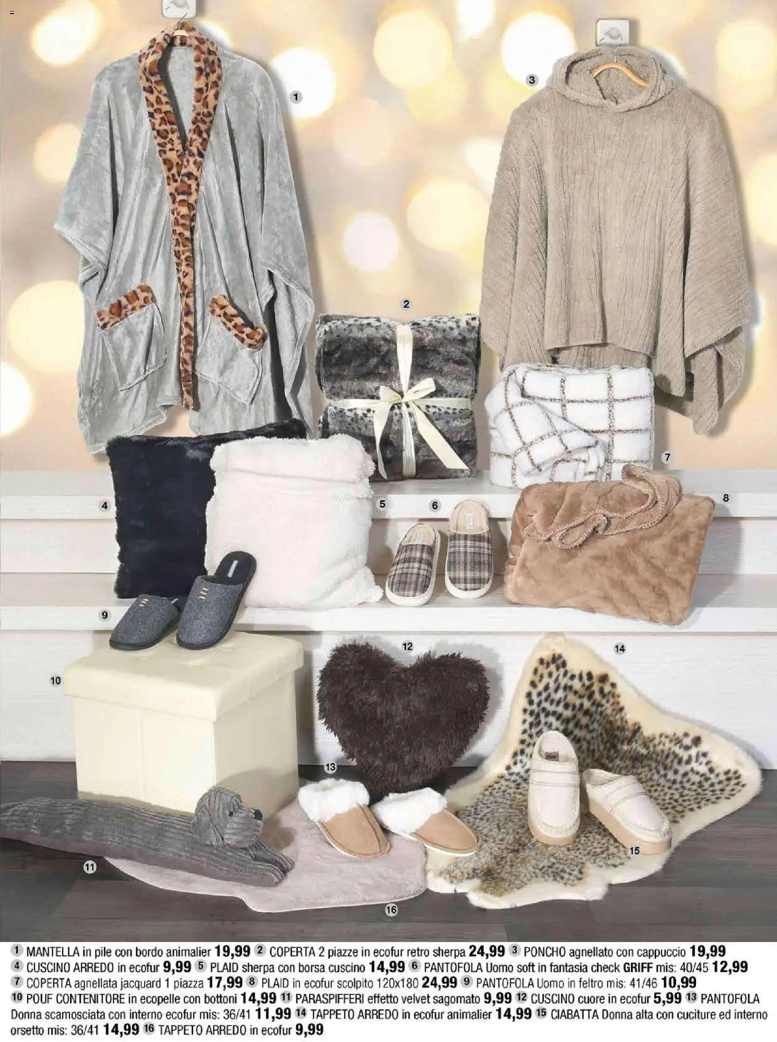 Volantino Emisfero del 30.10.2025 | Pagina: 29 | Prodotti: Pile, Plaid, Cappuccio, Coperta