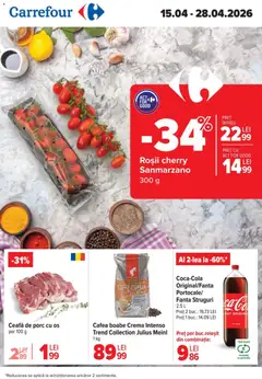 Ofertele Carrefour valabile de la 15.04.2026