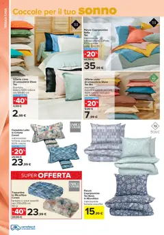Volantino Carrefour del 01.09.2025 | Pagina: 2 | Prodotti: Copripiumino, Letto, Federa