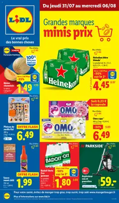 LIDL - Prévisualisation de LIDL catalogue semaine 30 valide à partir de 31.07.2025