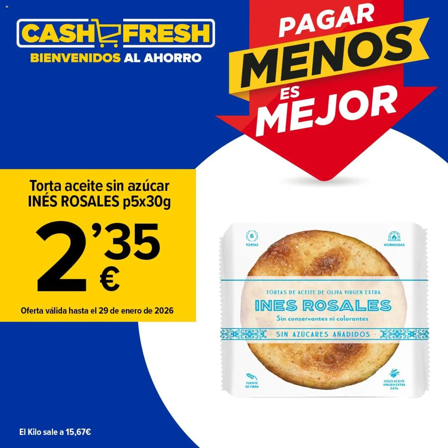 Cash Fresh folleto │ válido desde el 19.01.2026 | Página: 3 | Productos: Aceite, Aceite de oliva, Aceite de oliva virgen extra