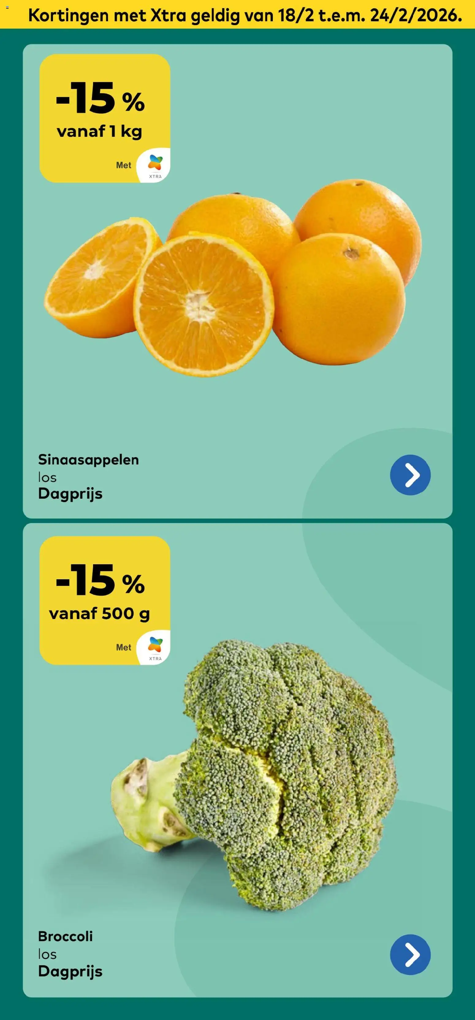 {H1} | Pagina: 3 | Producten: Broccoli