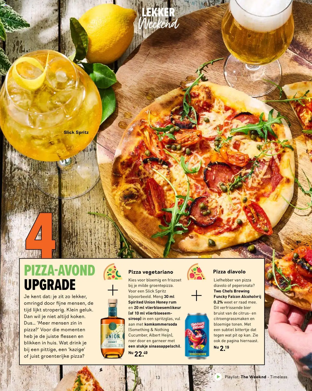 | Pagina: 13 | Producten: Pizza, Bier