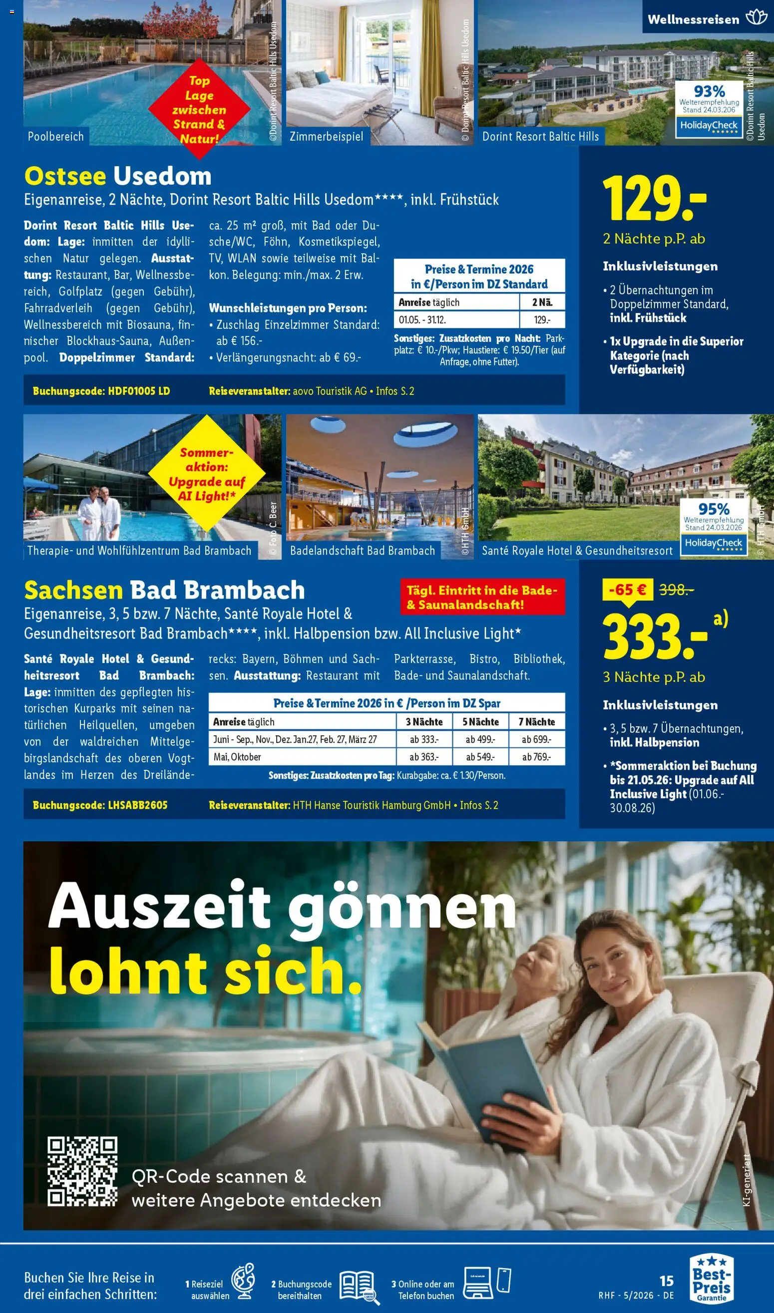 Lidl Reisen Prospekt 	 – gültig ab 29.04.2026 | Seite: 15 | Produkte: Bad, Telefon