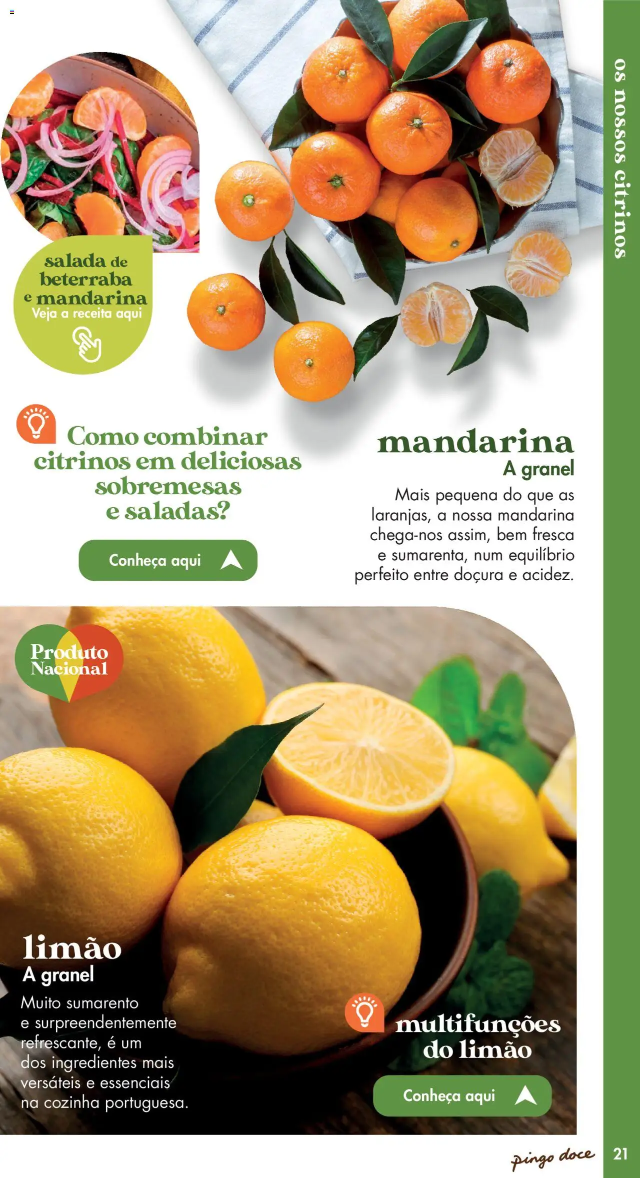 Pingo Doce - Catálogo Fruta e Legumes │ válido de 20.05.2025 | Página: 21 | Produtos: Beterraba, Saladas, Salada