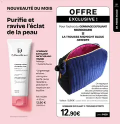Stanhome - Prévisualisation de GOMMAGE EXFOLIANT MICROGRAINS VISAGE, Gommage exfoliant micrograins visage Prébiotique + Hydrolat de Rose bio. Le gommage exfoliant micrograins purifie, ravive l'éclat de la peau tout en respectant son équilibre. valide à partir de 30.03.2026 | Page: 37 | Produits: Exfoliant, Gommage