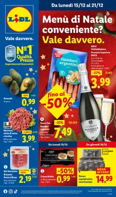Anteprima del volantino Volantino Lidl	 valido a partire dal 15.12.2025