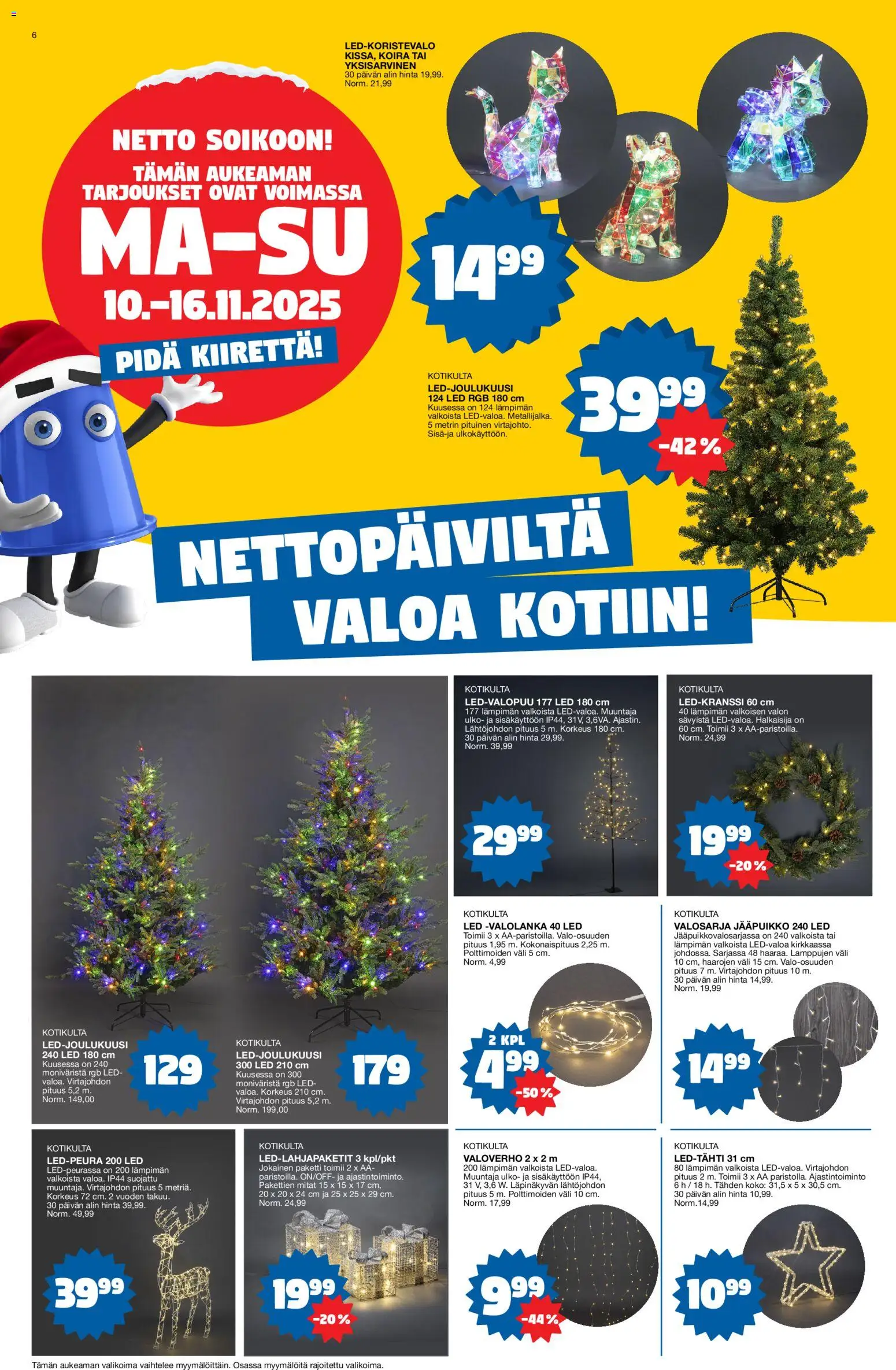 Tokmanni - Black Friday – voimassa 10.11.2025 alkaen | Sivu: 6