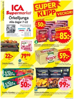 ICA Supermarket - Örkelljunga - Förhandsvisning av reklamblad från butik ICA Supermarket aktuell från 03.11.2025