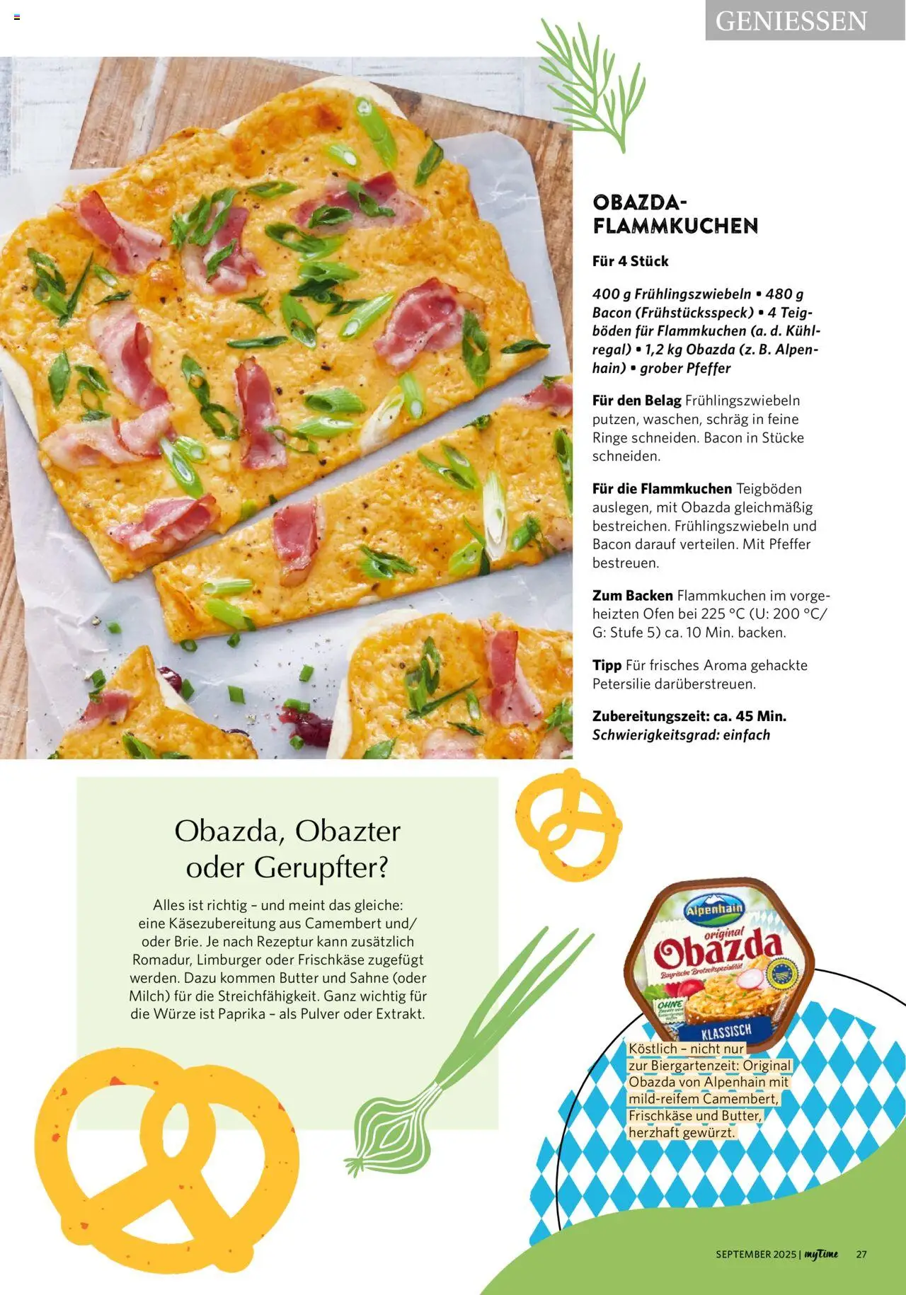 Famila Nordwest myTime September 2025 – gültig ab 01.09.2025 | Seite: 27 | Produkte: Milch, Paprika, Petersilie, Frischkase