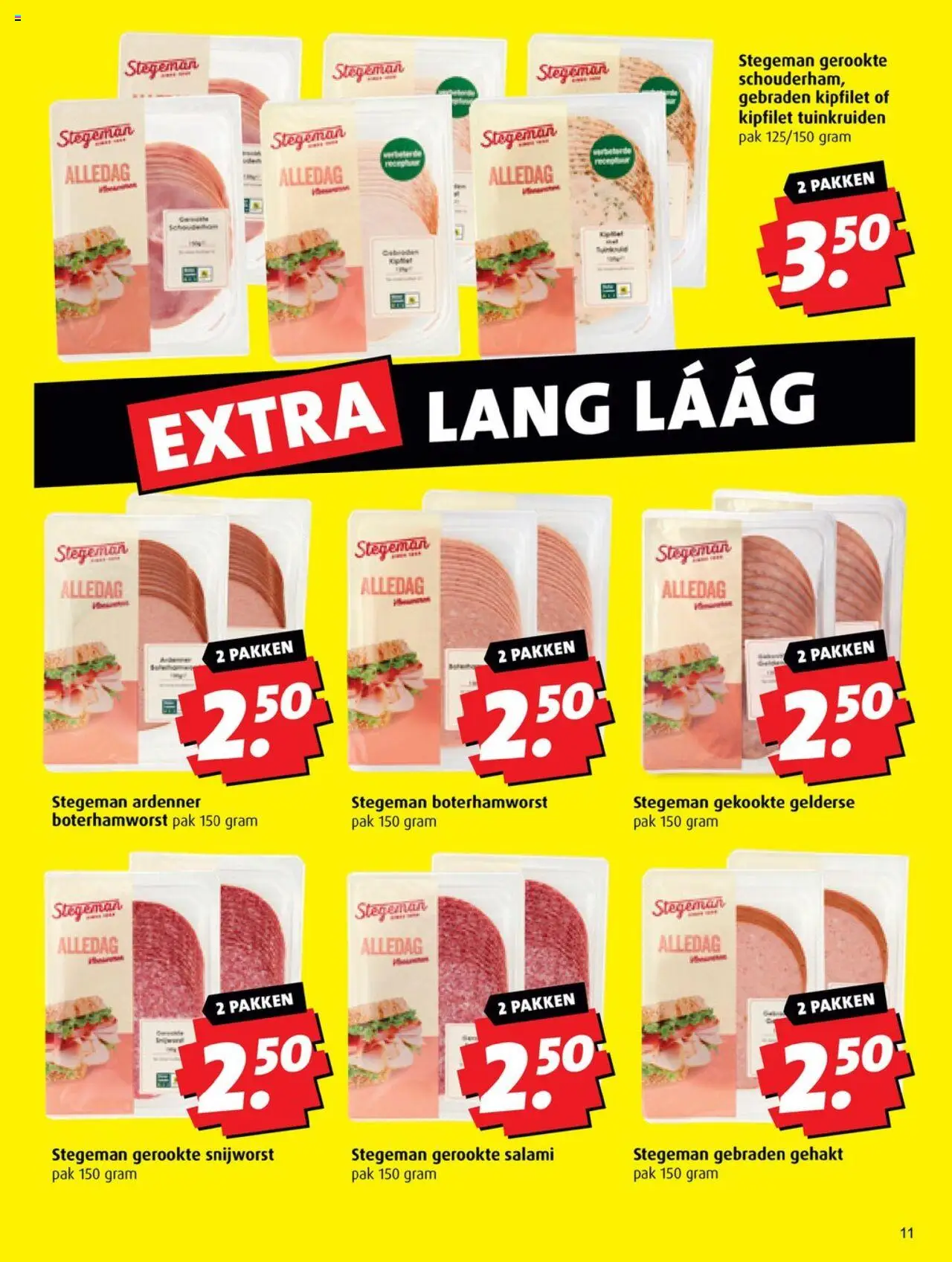  | Pagina: 11 | Producten: Salami, Gehakt