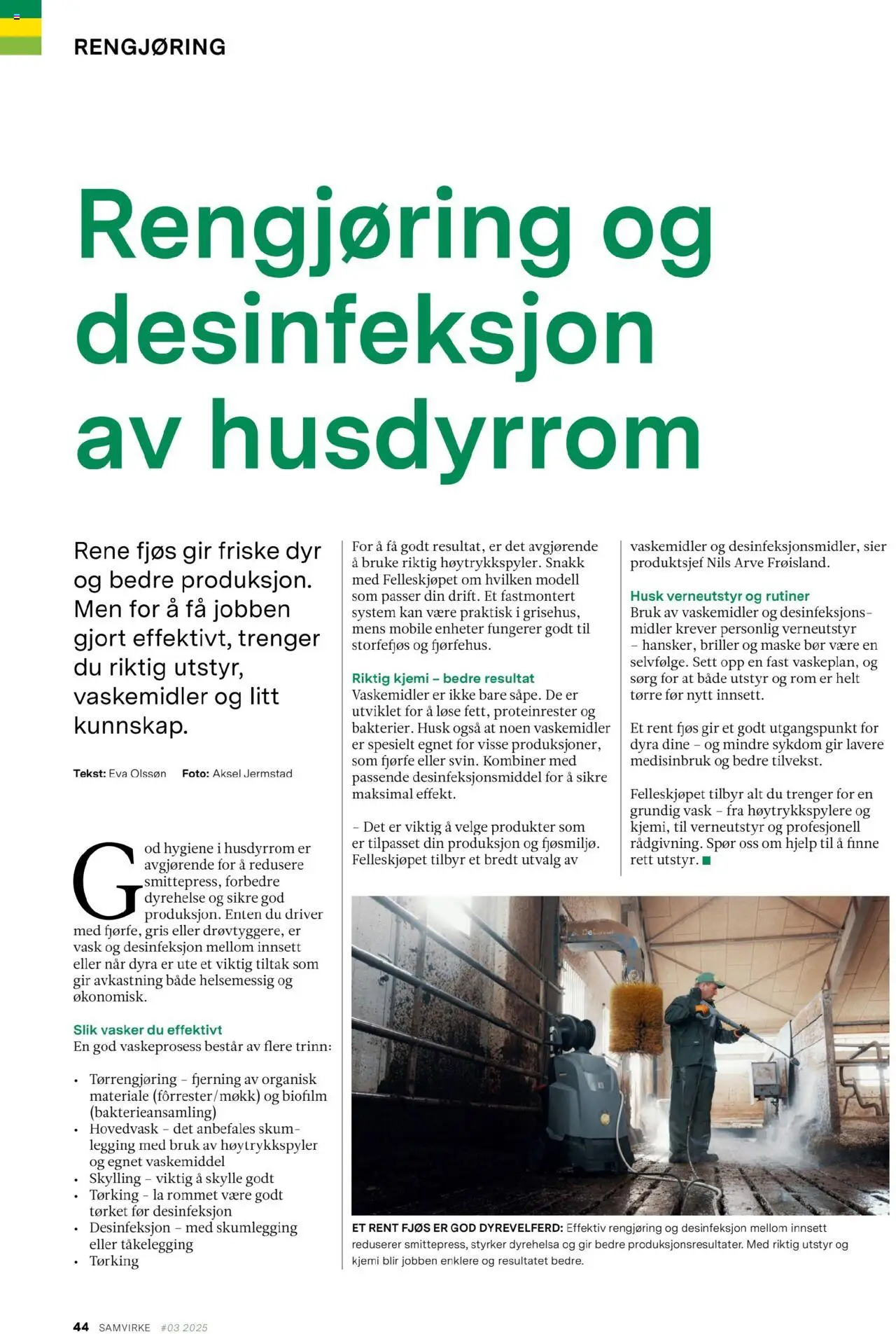  | Side: 44 | Produkter: Vaskemiddel, Persienn, Vask, Maske
