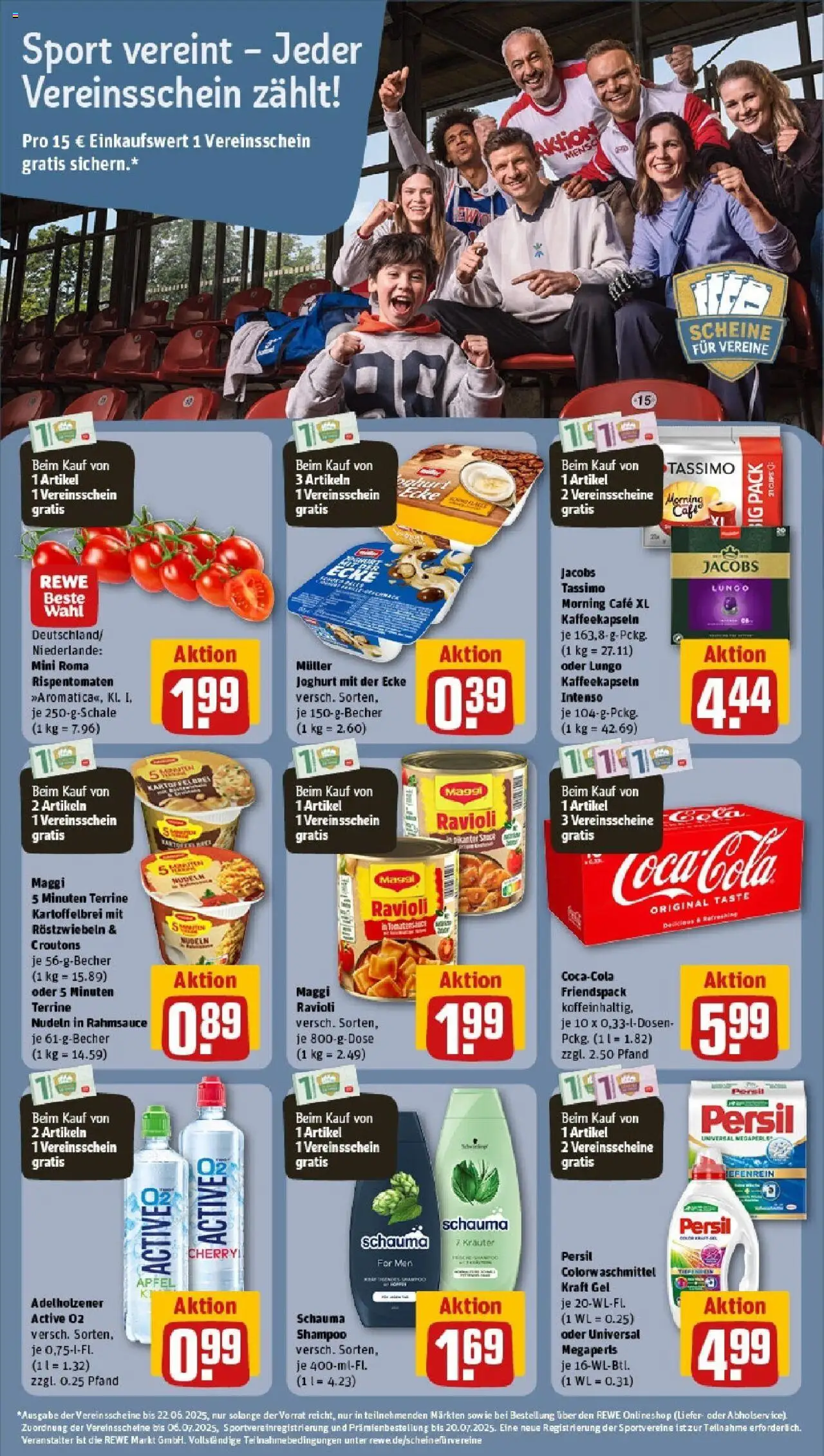 Rewe prospekt Habichtswald/Ehlen	 - gültig ab dem 25.05.2025 | Seite: 17 | Produkte: Maggi, Adelholzener, Nudeln, Maggi 5 minuten terrine