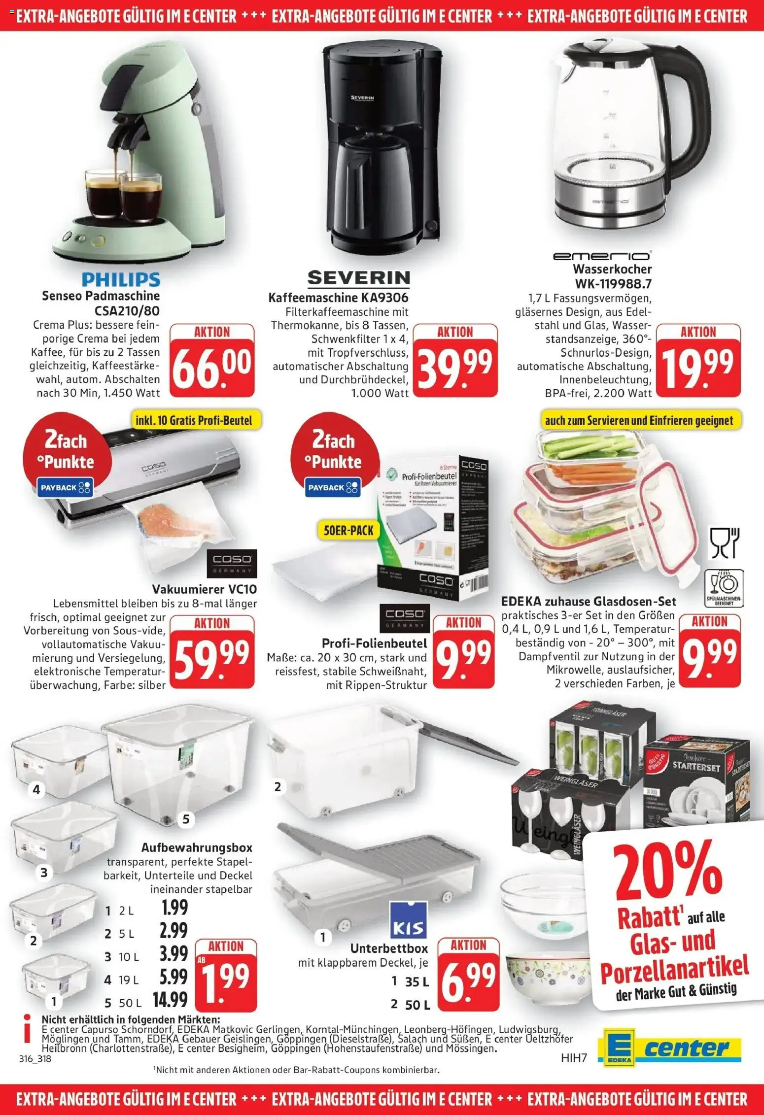 Edeka prospekt Göppingen	 – gültig ab 05.04.2026 | Seite: 27 | Produkte: Philips, Senseo, Kaffeemaschine, Wasserkocher