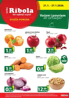 Ribola - Svježa Ponuda - Pregled kataloga iz trgovine Ribola, vrijedi od 21.01.2026