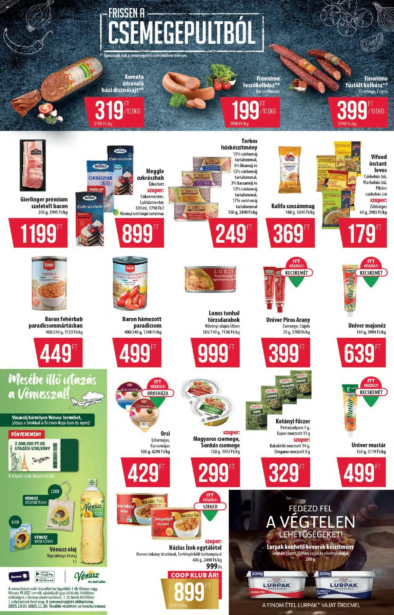 COOP akciós ujság - amely érvényes a következő dátumtól: 09.10.2025 | Oldal: 4 | Termékek: Petrezselyem, Szezámmag, Zöldség, Marhahús