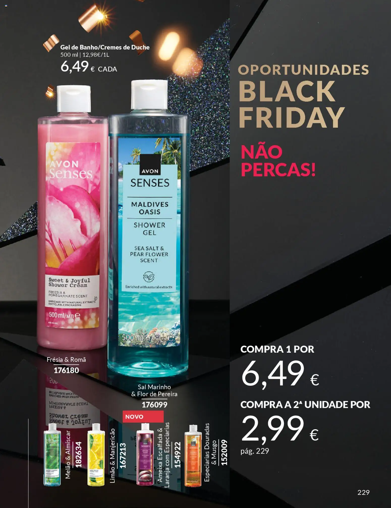 Catálogo Avon Campanha 11 Black Friday │ válido de 01.11.2025 | Página: 229 | Produtos: Sal, Melão